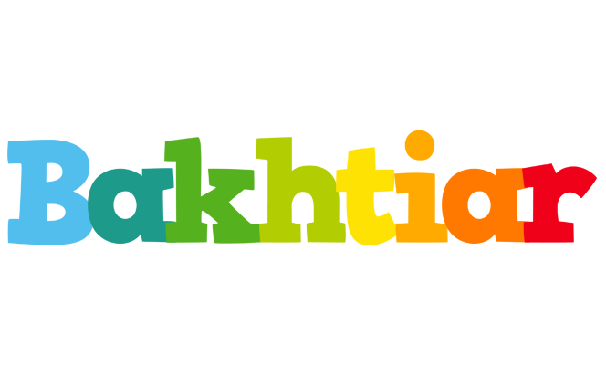 Bakhtiar rainbows logo