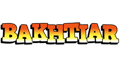 Bakhtiar sunset logo