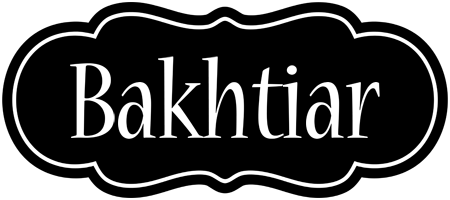 Bakhtiar welcome logo