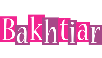 Bakhtiar whine logo