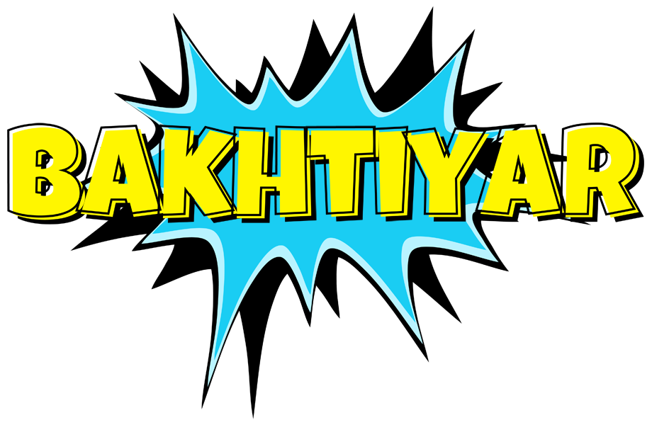 Bakhtiyar amazing logo