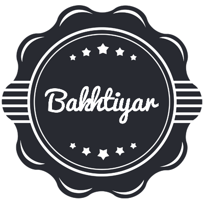 Bakhtiyar badge logo