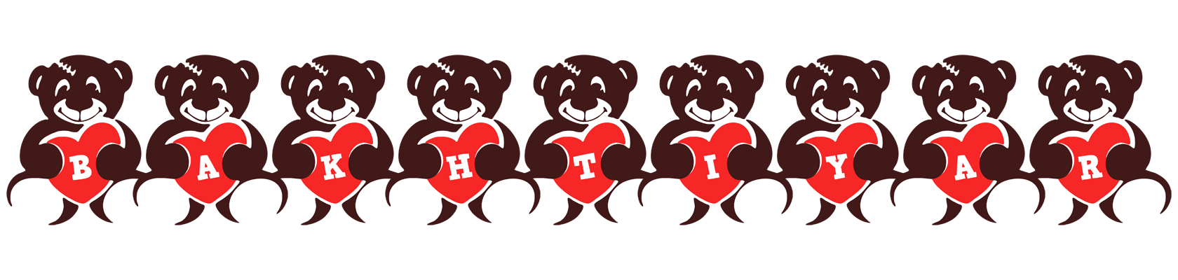 Bakhtiyar bear logo