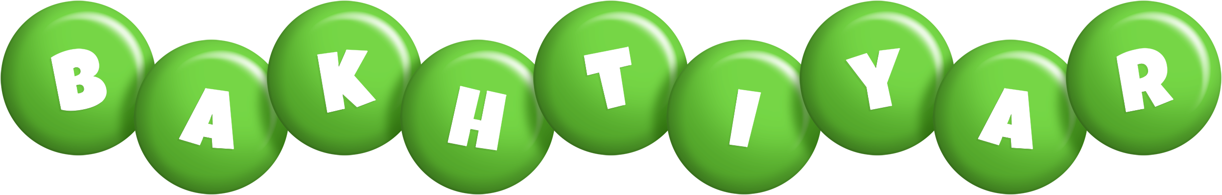Bakhtiyar candy-green logo