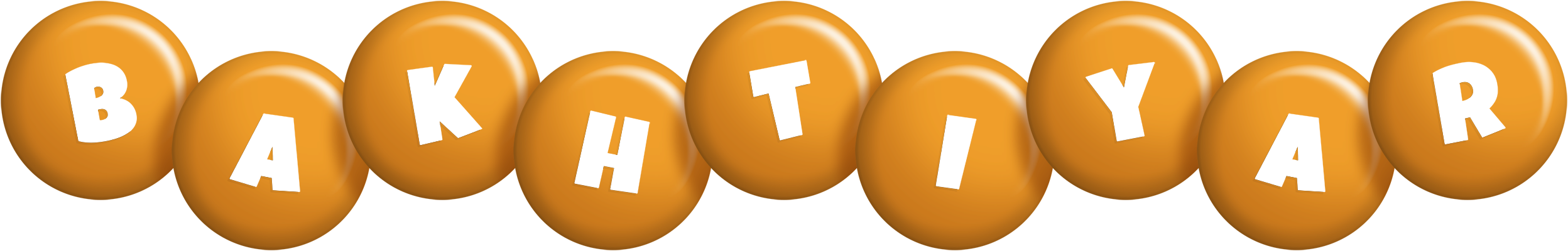 Bakhtiyar candy-orange logo