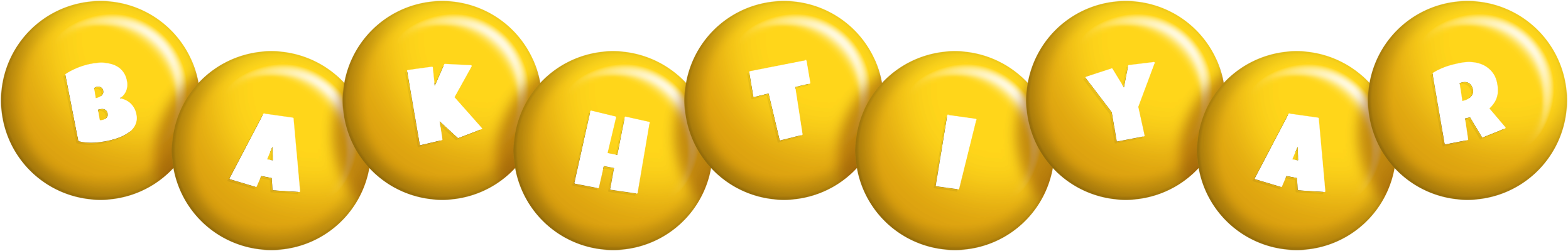 Bakhtiyar candy-yellow logo