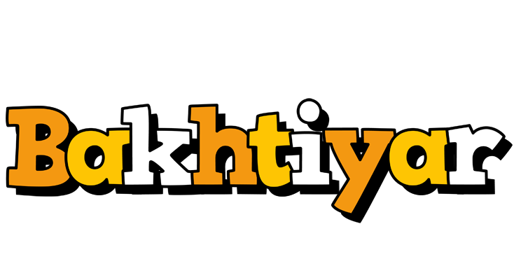 Bakhtiyar cartoon logo