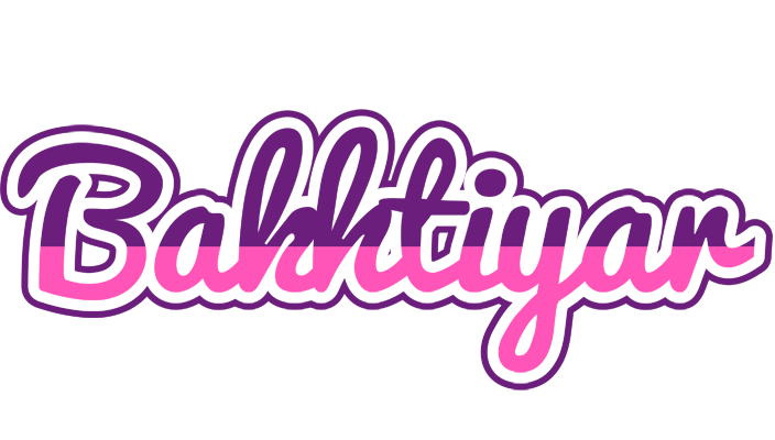 Bakhtiyar cheerful logo