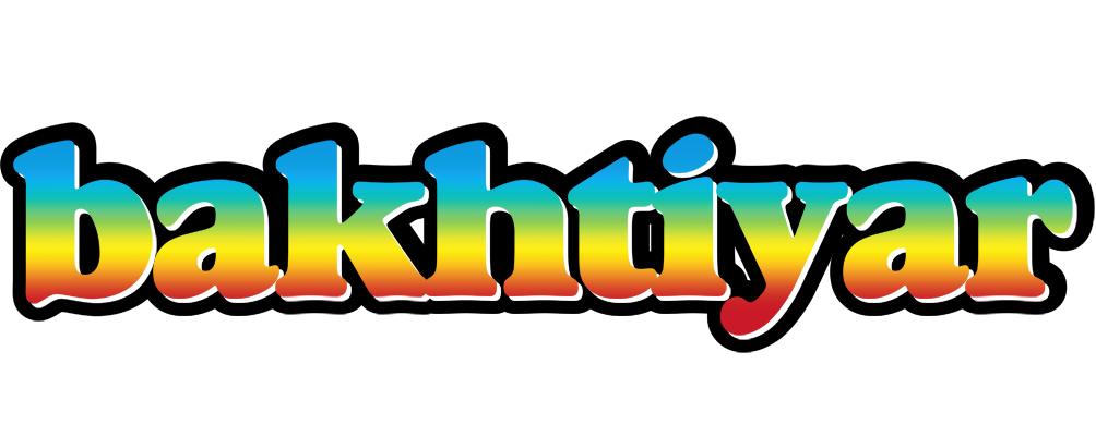 Bakhtiyar color logo