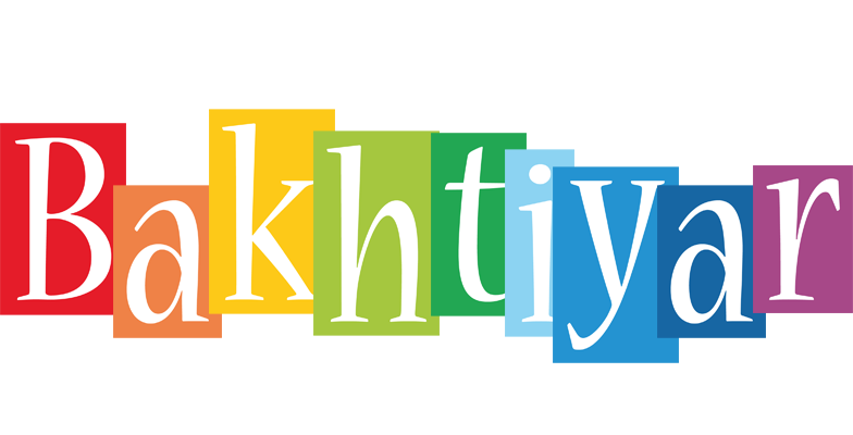 Bakhtiyar colors logo