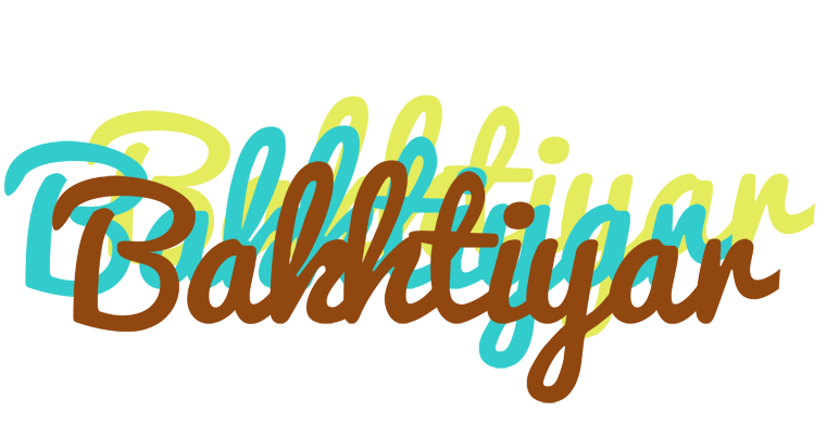 Bakhtiyar cupcake logo