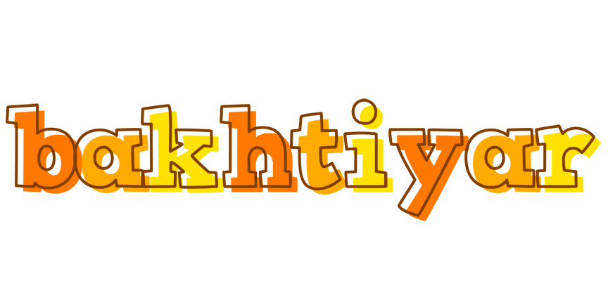Bakhtiyar desert logo