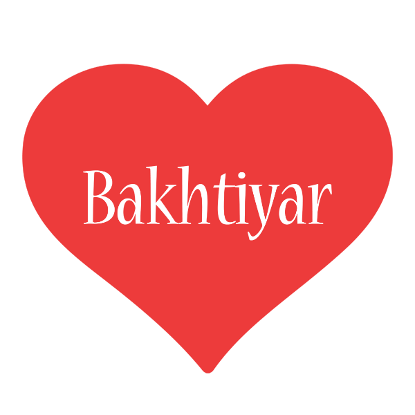 Bakhtiyar love logo