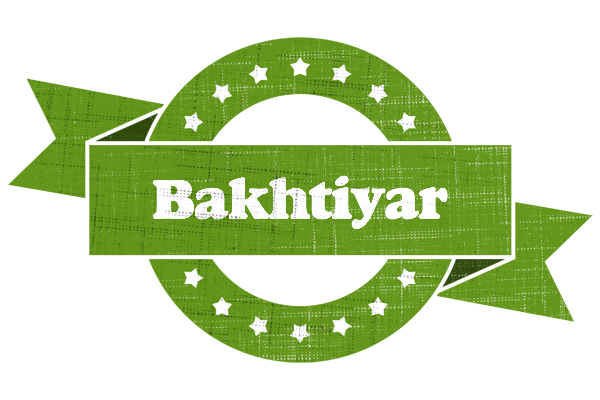 Bakhtiyar natural logo