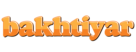 Bakhtiyar orange logo