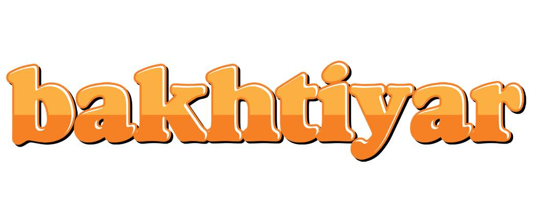 Bakhtiyar orange logo