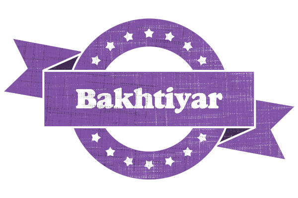 Bakhtiyar royal logo