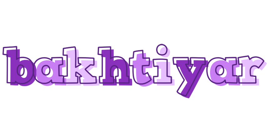 Bakhtiyar sensual logo