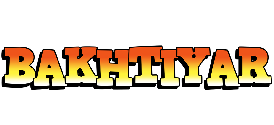 Bakhtiyar sunset logo