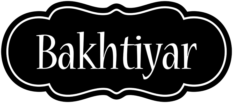 Bakhtiyar welcome logo