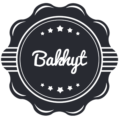 Bakhyt badge logo