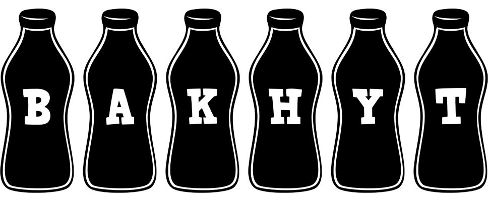 Bakhyt bottle logo