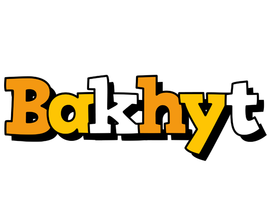 Bakhyt cartoon logo