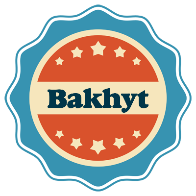 Bakhyt labels logo