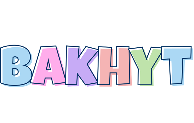 Bakhyt pastel logo