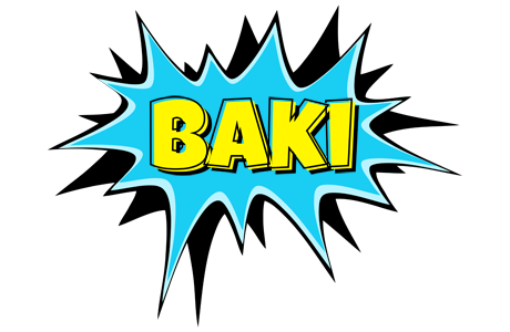 Baki amazing logo