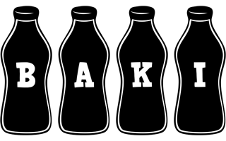 Baki bottle logo
