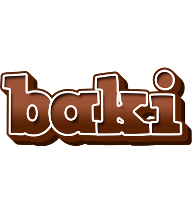 Baki brownie logo
