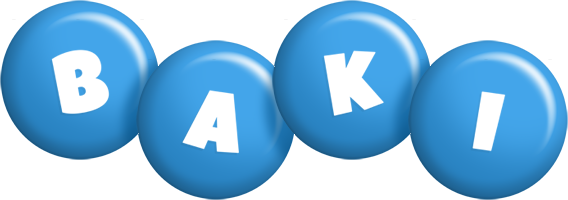 Baki candy-blue logo