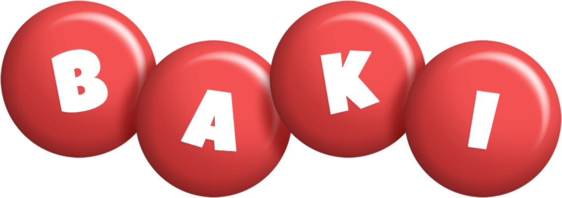Baki candy-red logo