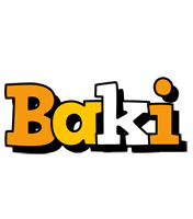 Baki cartoon logo