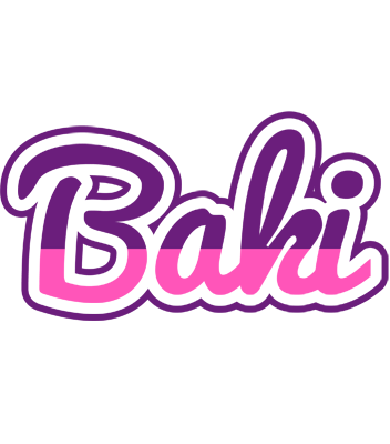Baki cheerful logo