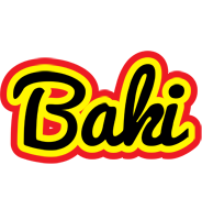 Baki flaming logo