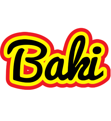 Baki flaming logo
