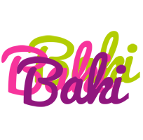 Baki flowers logo