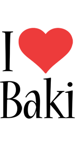Baki i-love logo
