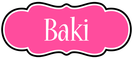 Baki invitation logo