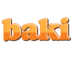 Baki orange logo