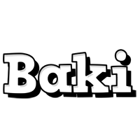 Baki snowing logo