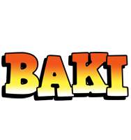 Baki sunset logo