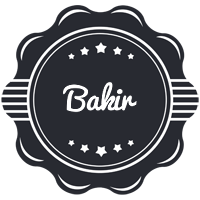 Bakir badge logo