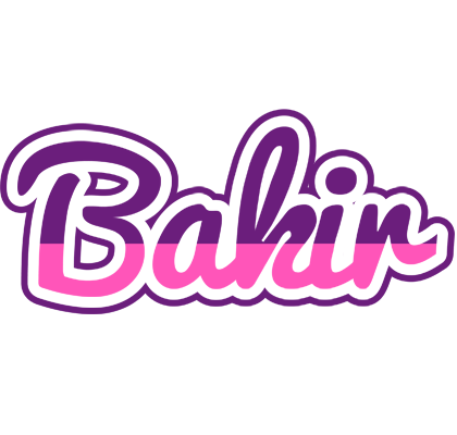 Bakir cheerful logo