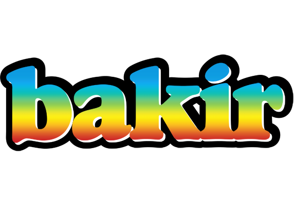 Bakir color logo