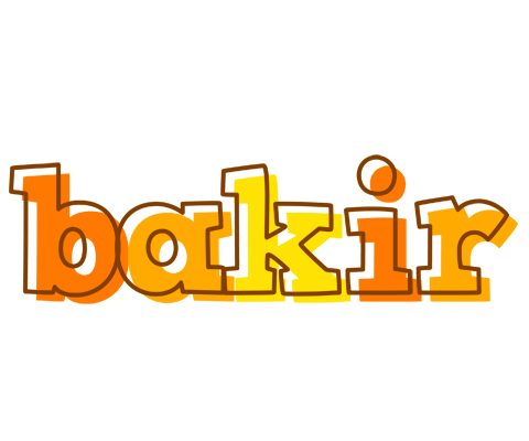 Bakir desert logo