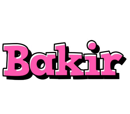 Bakir girlish logo
