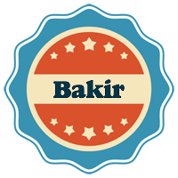 Bakir labels logo